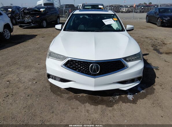 19UUB1F59KA002168 2019 ACURA TLX Белый Вид задней части салона