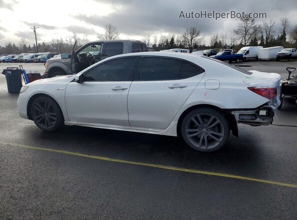 19UUB1F61KA001279 2019 ACURA TLX Белый Задняя левая четверть