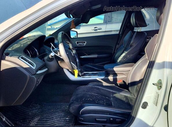 19UUB1F62KA001923 2019 ACURA TLX Белый Вид салона спереди