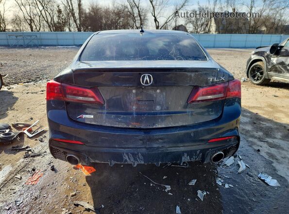 19UUB1F64KA004337 2019 ACURA TLX Черный Вид сзади