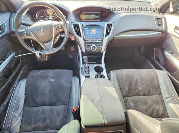 19UUB1F64KA004337 2019 ACURA TLX Черный Вид панели приборов