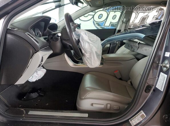 19UUB2F33KA000369 2019 ACURA TLX Серый Вид салона спереди