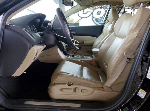 19UUB2F34GA005426 2016 ACURA TLX Фиолетовый Вид салона спереди