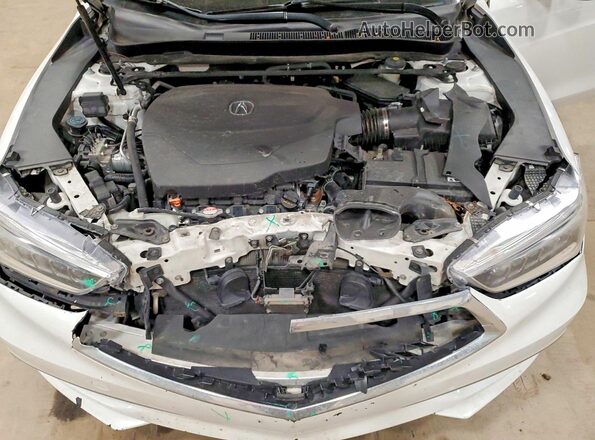 19UUB2F34KA001367 2019 ACURA TLX White უკანა სალონის ხედი