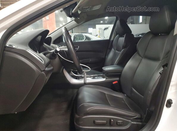 19UUB2F34KA001367 2019 ACURA TLX White წინა სალონის ხედი