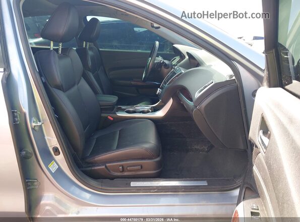 19UUB2F35GA009971 2016 ACURA TLX Серый Вид салона спереди