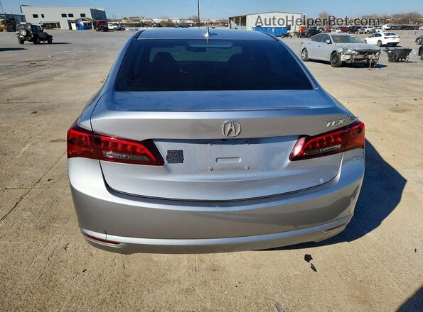 19UUB2F39HA007173 2017 ACURA TLX Silver უკანა ხედი