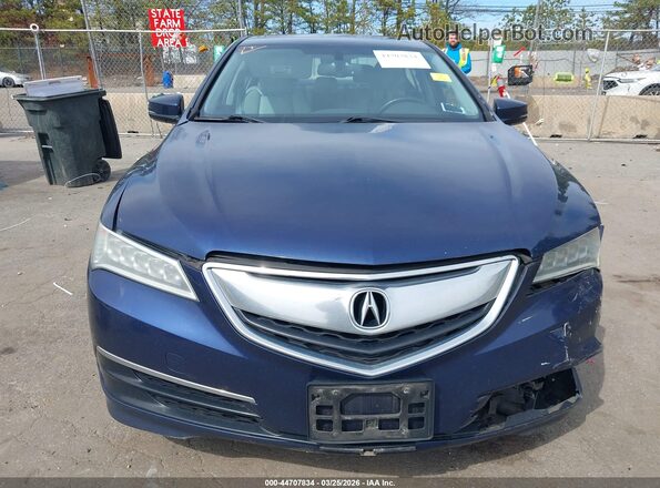 19UUB2F3XGA006922 2016 ACURA TLX Синий Вид щитка приборов