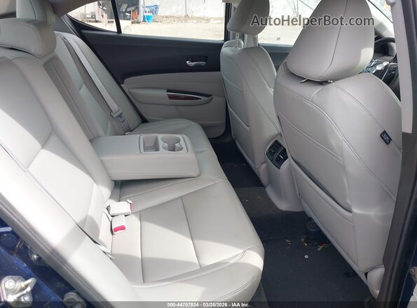 19UUB2F3XGA006922 2016 ACURA TLX Синий Вид наклейки с VIN-кодом