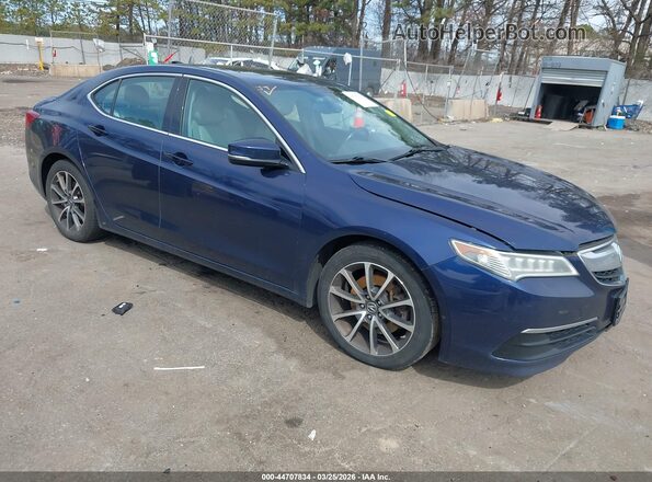 19UUB2F3XGA006922 2016 ACURA TLX Синий Передняя правая четверть