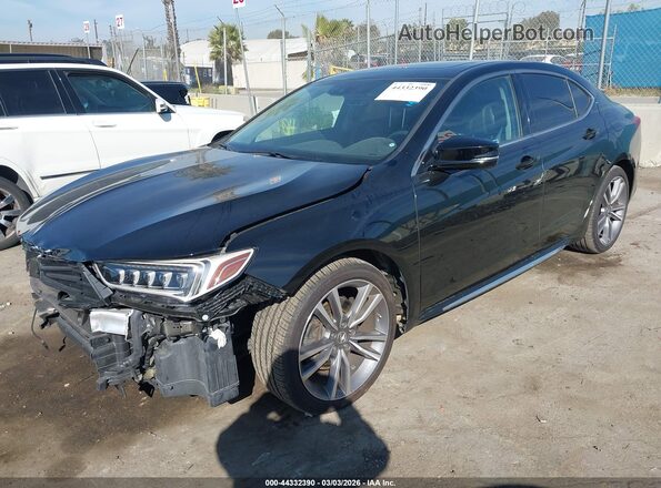 19UUB2F46LA003924 2020 ACURA TLX Black Vista tres cuartos delantera izquierda