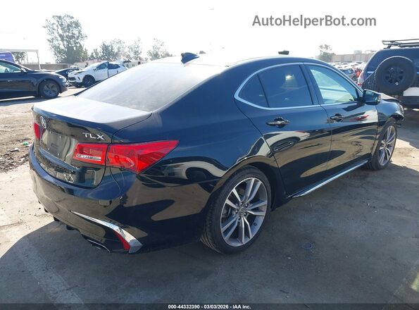 19UUB2F46LA003924 2020 ACURA TLX Black Trasero derecho