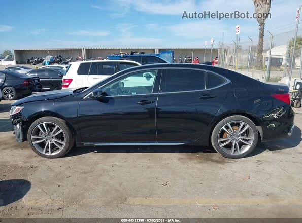 19UUB2F46LA003924 2020 ACURA TLX Black Vista interior de 360 grados