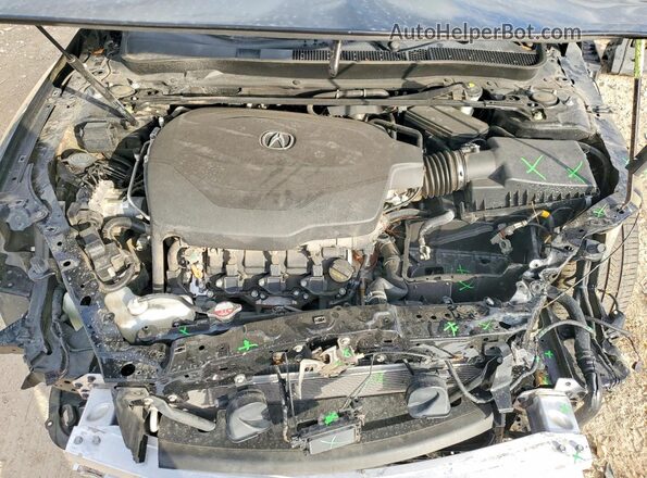 19UUB2F48KA009187 2019 ACURA TLX Черный Вид задней части салона