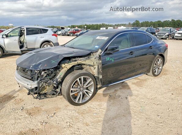 19UUB2F48KA009187 2019 ACURA TLX Черный Передняя левая четверть