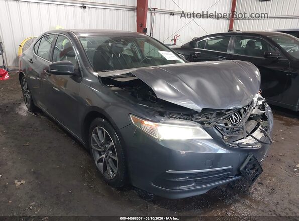 19UUB2F52GA009458 2016 ACURA TLX Серый Передняя правая четверть