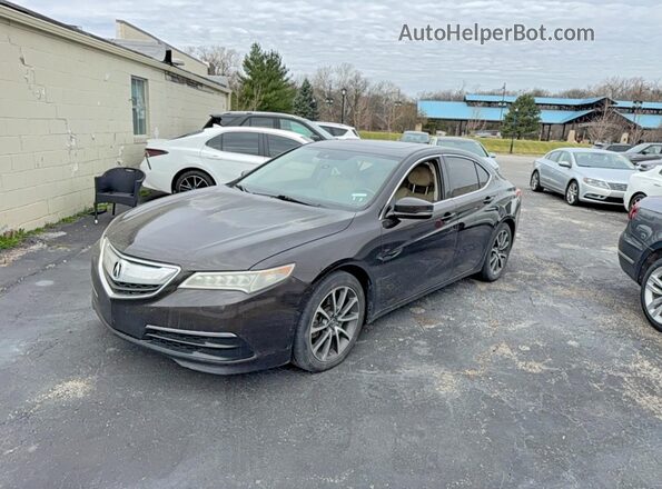 19UUB2F5XHA004560 2017 ACURA TLX Черный Задняя правая четверть