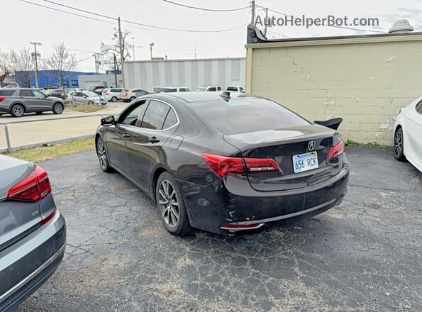 19UUB2F5XHA004560 2017 ACURA TLX Черный Передняя правая четверть