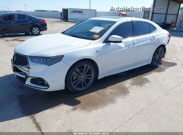 19UUB2F63KA006067 2019 ACURA TLX White Przód lewy
