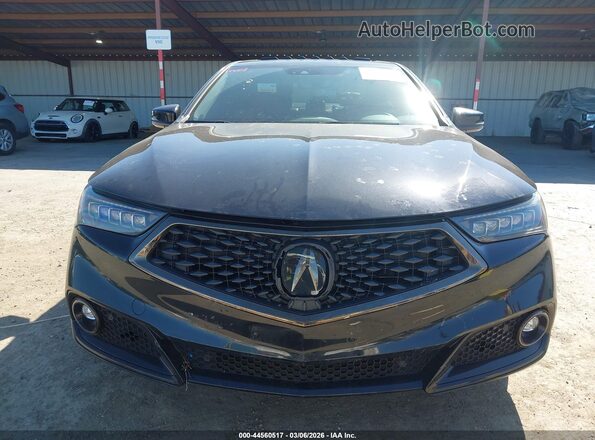 19UUB2F69LA004793 2020 ACURA TLX Черный Вид щитка приборов