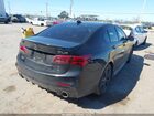 2020 Acura Tlx A-spec/a-spec W/red Leather Черный vin: 19UUB2F69LA004793