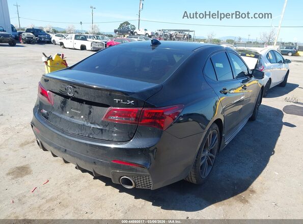 19UUB2F69LA004793 2020 ACURA TLX Черный Задняя правая четверть
