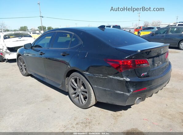 19UUB2F69LA004793 2020 ACURA TLX Черный Задняя левая четверть