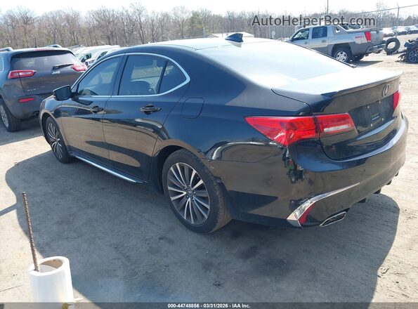 19UUB2F72JA003720 2018 ACURA TLX Черный Задняя левая четверть