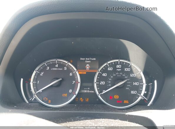 19UUB2F72JA003720 2018 ACURA TLX Черный Вид задних сидений
