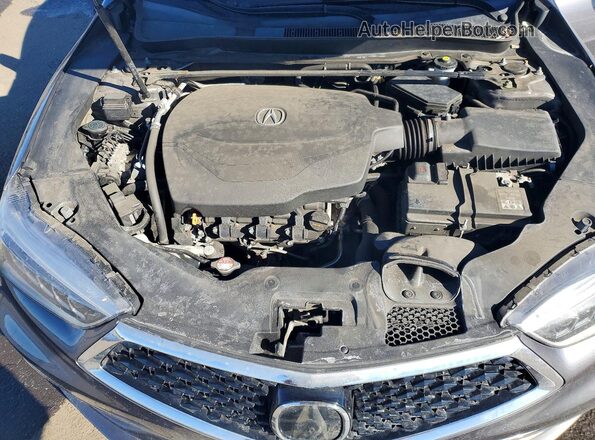 19UUB3F39KA007221 2019 ACURA TLX Gray Widok wnętrza z tyłu
