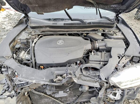 19UUB3F4XKA006992 2019 ACURA TLX Gray უკანა სალონის ხედი