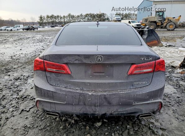 19UUB3F4XKA006992 2019 ACURA TLX Gray უკანა ხედი