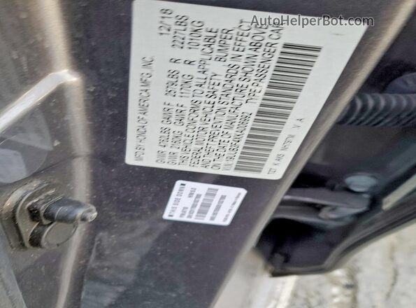 19UUB3F4XKA006992 2019 ACURA TLX Gray ძრავის განყოფილების ხედი