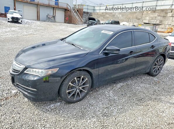 19UUB3F58GA000625 2016 ACURA TLX Черный Передняя левая четверть