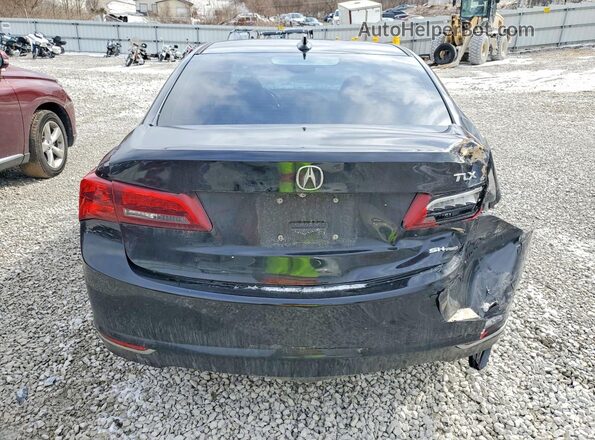 19UUB3F58GA000625 2016 ACURA TLX Черный Вид сзади