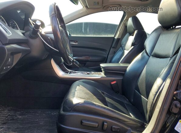 19UUB3F58GA000625 2016 ACURA TLX Черный Вид салона спереди