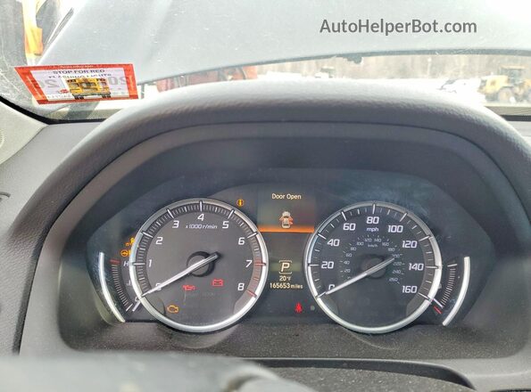 19UUB3F58HA002134 2017 ACURA TLX Черный Вид щитка приборов