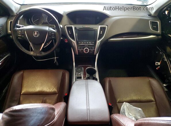 19UUB3F5XGA001324 2016 ACURA TLX Черный Вид панели приборов