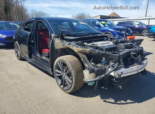 19UUB3F60JA002191 2018 ACURA TLX Black Przód prawy