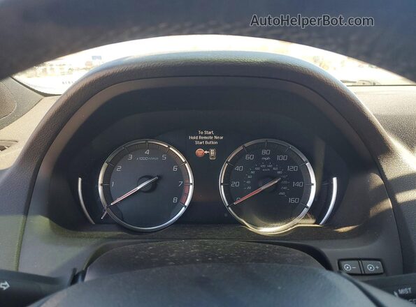 19UUB3F60JA002191 2018 ACURA TLX Black Widok zestawu wskaźników