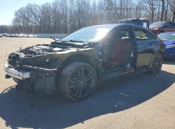 19UUB3F60JA002191 2018 ACURA TLX Black Przód lewy