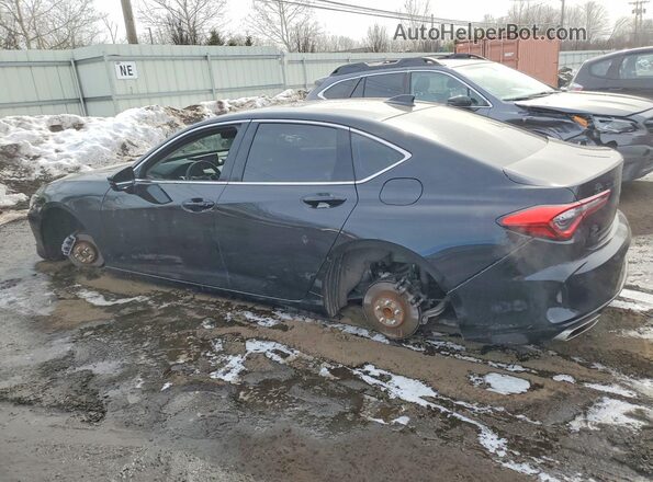 19UUB5F45NA003322 2022 ACURA TLX Черный Задняя левая четверть