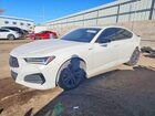 2021 Acura Tlx Tech A White vin: 19UUB5F54MA003352