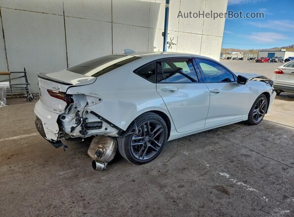 19UUB6F51SA000458 2025 ACURA TLX Белый Задняя правая четверть
