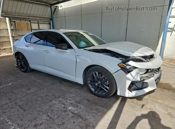 19UUB6F51SA000458 2025 ACURA TLX Белый Передняя правая четверть