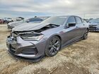 2021 Acura Tlx Tech A Gray vin: 19UUB6F53MA004711