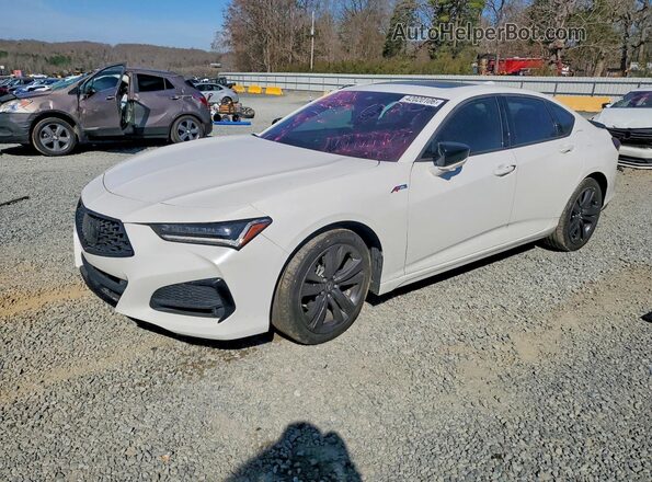 19UUB6F55NA000015 2022 ACURA TLX Белый Передняя левая четверть