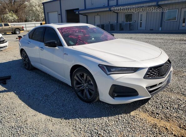 19UUB6F55NA000015 2022 ACURA TLX Белый Передняя правая четверть