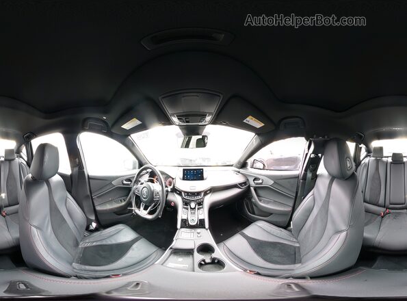 19UUB6F55PA004746 2023 ACURA TLX Черный Вид наклейки с VIN-кодом