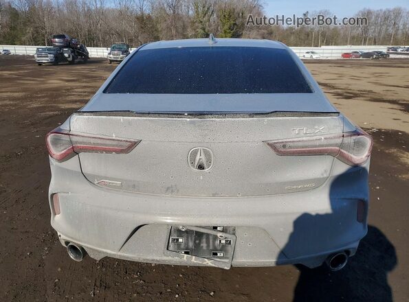 19UUB6F58RA002007 2024 ACURA TLX Серебряный Вид сзади